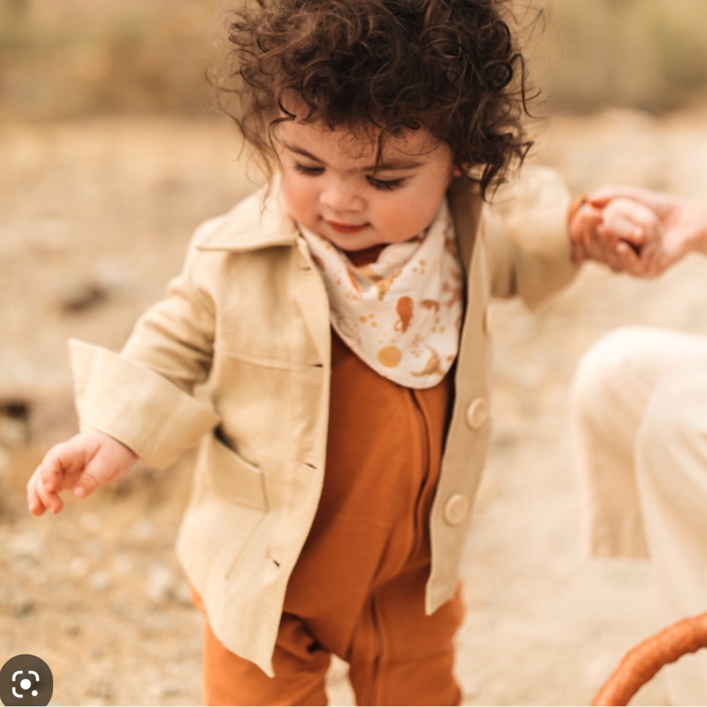 New Darlings Collab - Child’s Jacket Canvas Goumi 18-24m